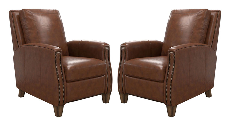 Hunter - Manual Pushback Recliner - JaxCo Furniture