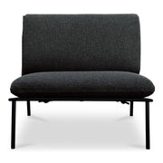 Salma - Outdoor Accent Chair - Charcoal - JaxCo Furniture