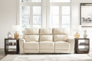 Dahlmoore - Almond - Power Reclining Sofa - JaxCo Furniture