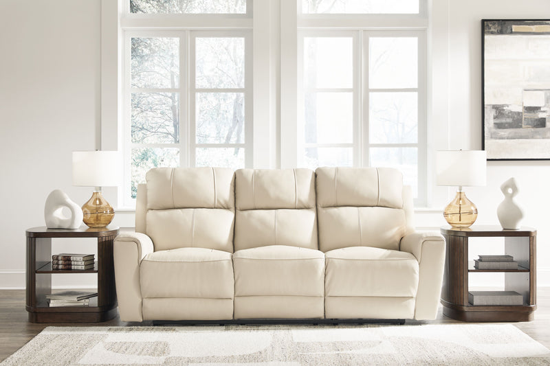Dahlmoore - Almond - Power Reclining Sofa - JaxCo Furniture