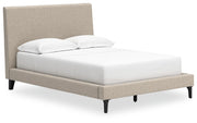 Cielden - Upholstered Bed With Roll Slats - JaxCo Furniture