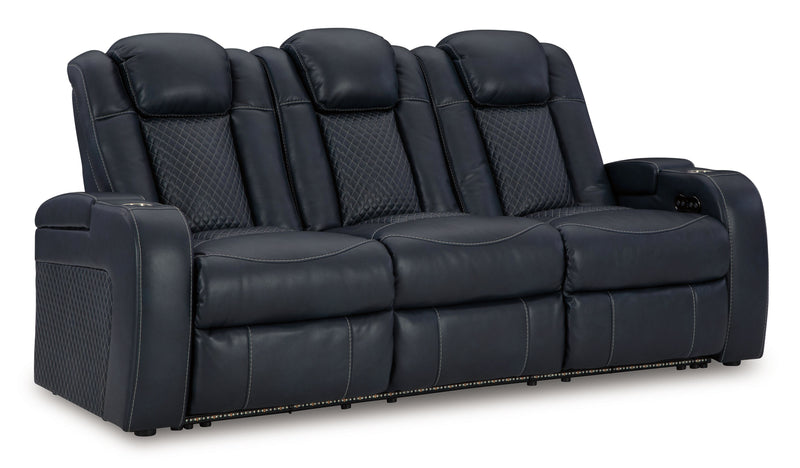 Fyne-dyme - Power Reclining Sofa With Adj Headrest - JaxCo Furniture