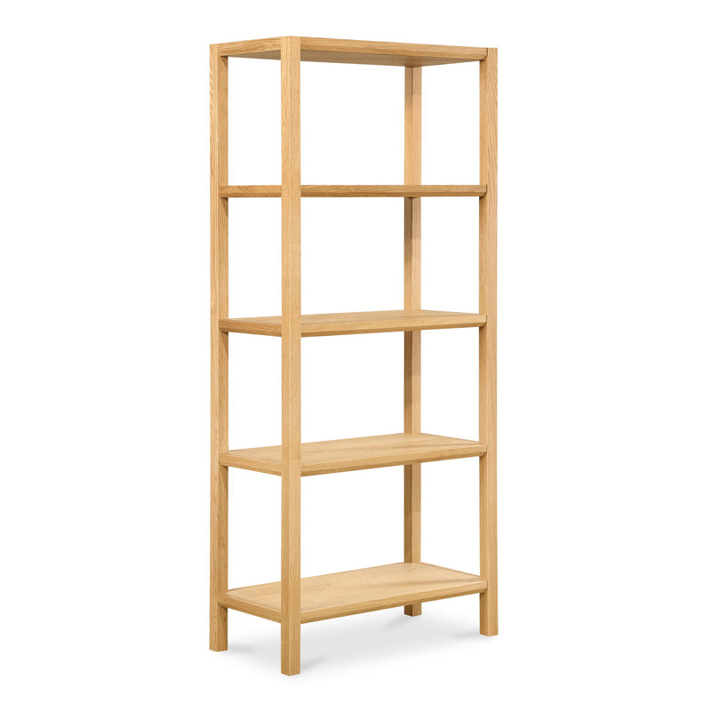 Nolan - Bookcase - Natural - JaxCo Furniture