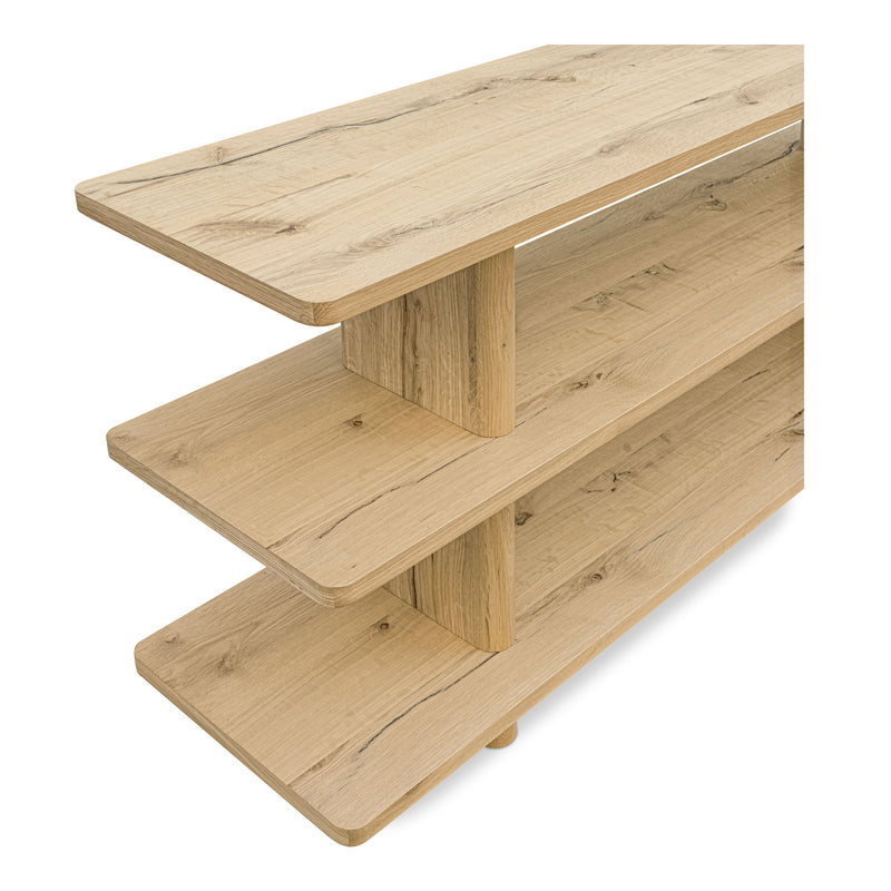 Casey - Small Standard Bookcase - Light Brown - JaxCo Furniture