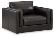 Amiata - Onyx - Chair And A Half - JaxCo Furniture