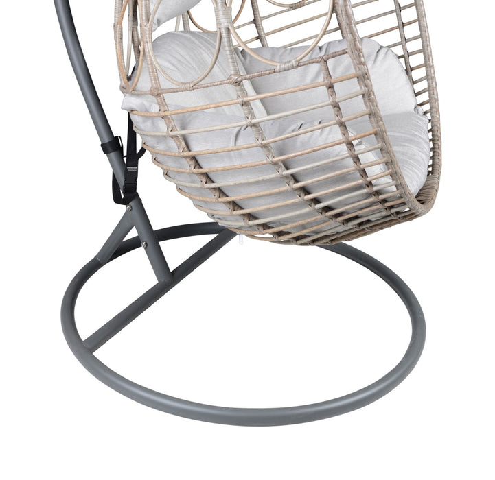 Cayden - Basket Chair - Black - JaxCo Furniture