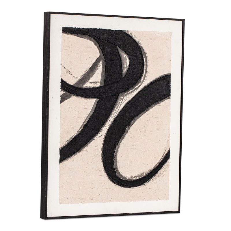 Poet - Framed Painting - Beige - JaxCo Furniture