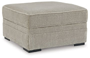 Calnita - Sisal - Ottoman With Storage - JaxCo Furniture