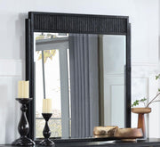 Brookmead - Dresser Mirror - Black - JaxCo Furniture