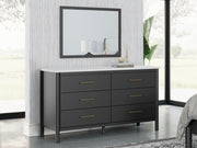 Cadmori - Six Drawer Dresser - JaxCo Furniture