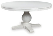 Greddinton - White - Dining Table - JaxCo Furniture