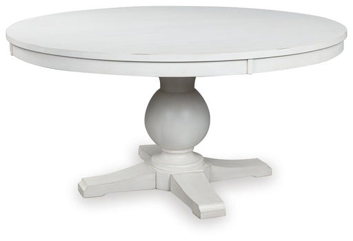 Greddinton - White - Dining Table - JaxCo Furniture
