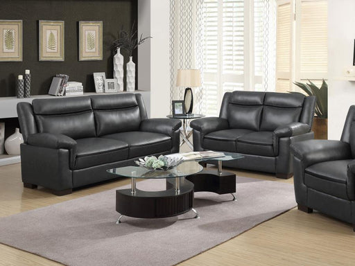 Arabella - Upholstered Padded Arm Sofa Set - JaxCo Furniture