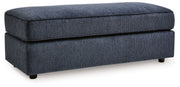 Albar Place - Cobalt - Oversized Accent Ottoman - JaxCo Furniture