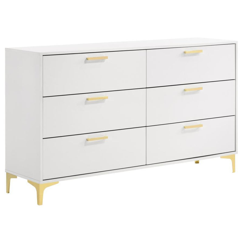 Kendall - 6-Drawer Dresser - JaxCo Furniture