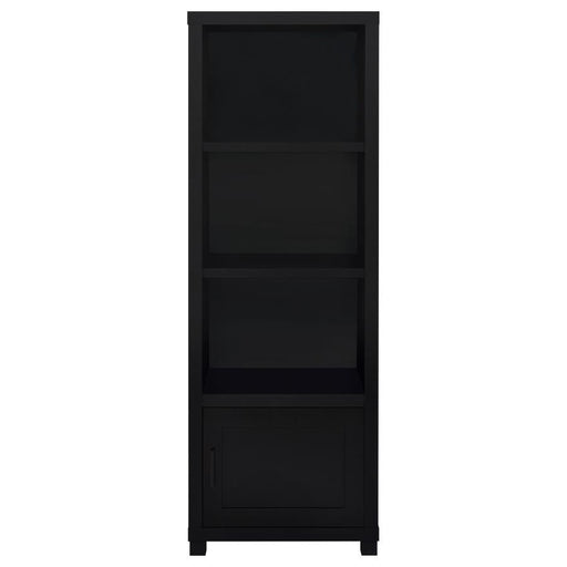 Jupiter - 3-Shelf Engineered Wood Media Tower - Black - JaxCo Furniture