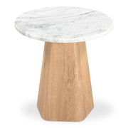 Evelyn - Accent Table - White - JaxCo Furniture