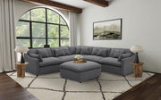 Hobson - Upholstered Modular Sectional Sofa With Ottoman - JaxCo Furniture