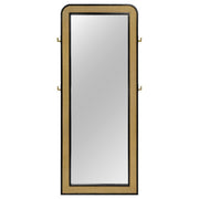 Arini - Cane Weave Full Length Standing Floor Mirror - JaxCo Furniture