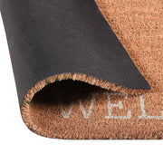 Doormats - Daisy Welcome Doormat - Ivory Multi / Natural - JaxCo Furniture