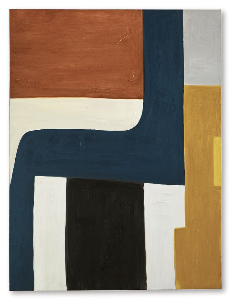 Lennmen - Multi - Wall Art - JaxCo Furniture