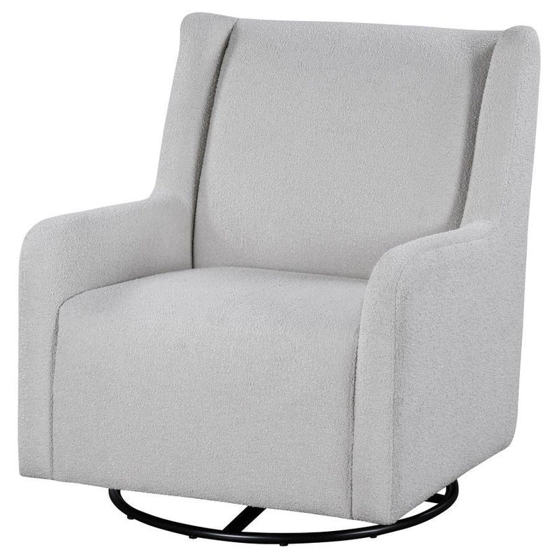 Serra - Boucle Upholstered Swivel Glider Recliner - JaxCo Furniture