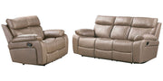 Theon - Manual Glider Reclining Sofa Set - JaxCo Furniture