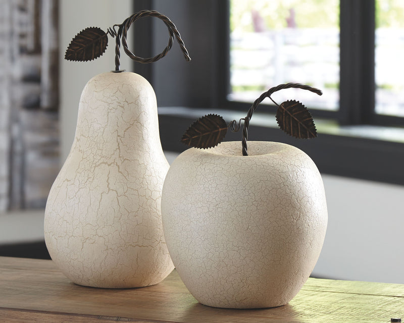 Bidelia - Antique White - Sculpture Set (Set of 2) - JaxCo Furniture