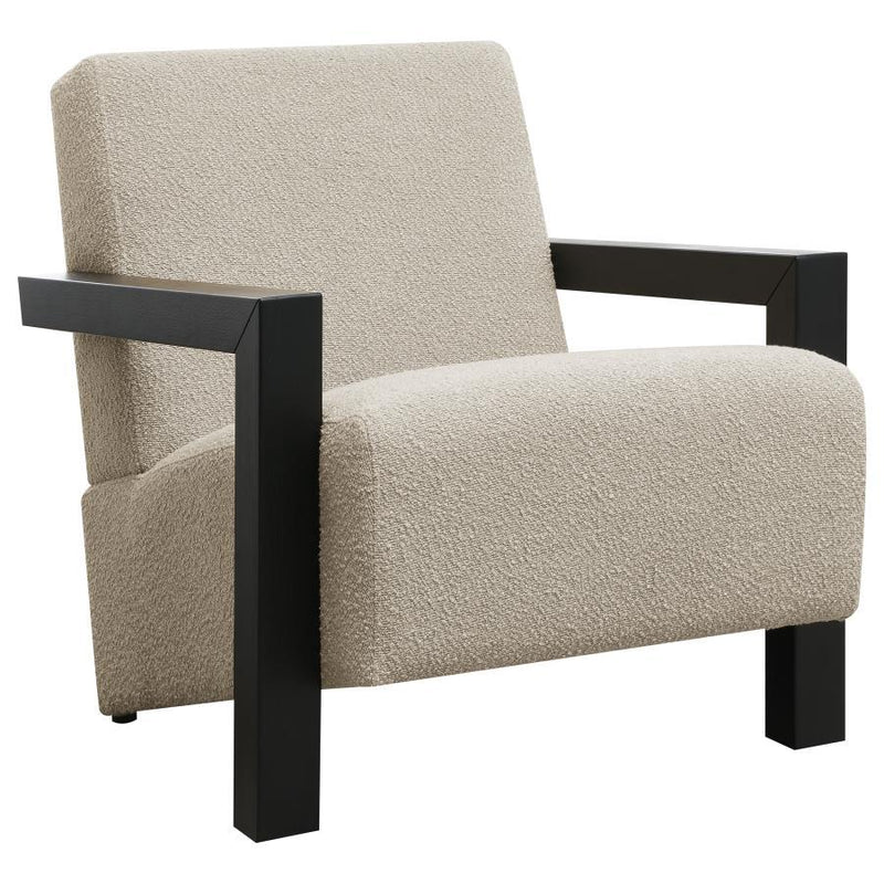 Fitzroy - Boucle Upholstered Accent Arm Chair - JaxCo Furniture