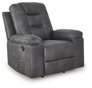 Stockworth - Granite - Rocker Recliner - JaxCo Furniture