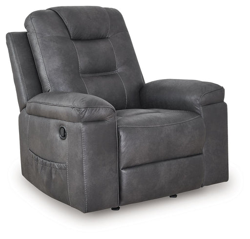 Stockworth - Granite - Rocker Recliner - JaxCo Furniture