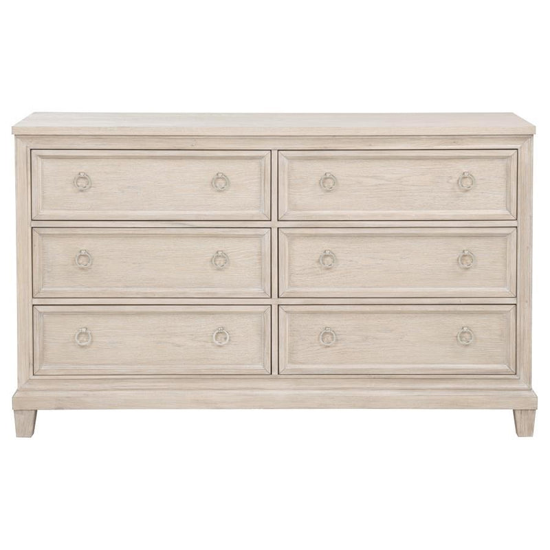 Pembroke - 6-Drawer Bedroom Dresser Cabinet - JaxCo Furniture