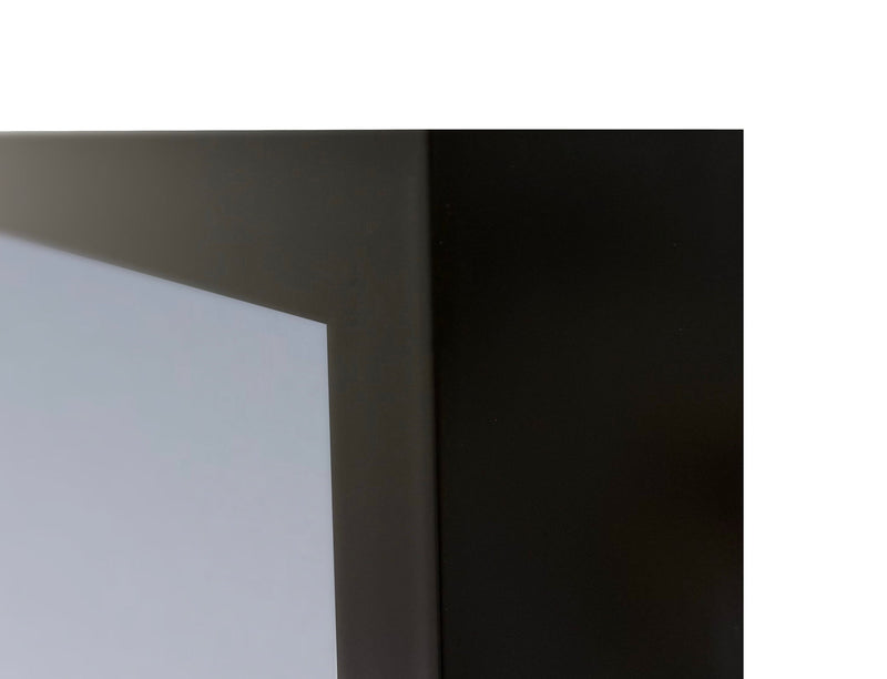 Cow - 48" x 72" Photography - Black / Light Blue - JaxCo Furniture