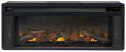 Entertainment - Black - Fireplace Insert - Rectangular - JaxCo Furniture