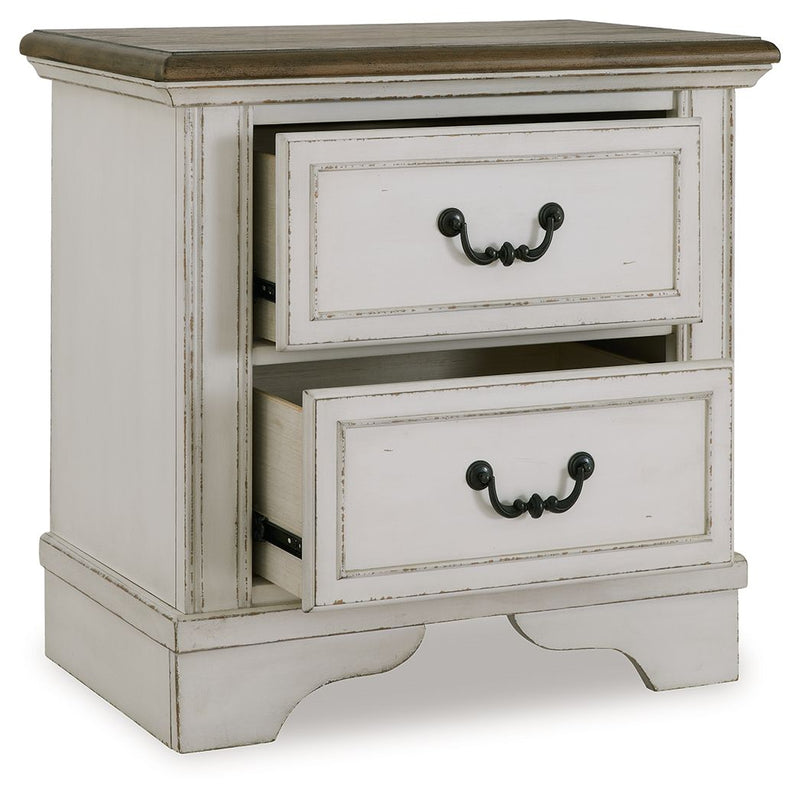 Blendon - Two-tone - Two Drawer Night Stand - JaxCo Furniture
