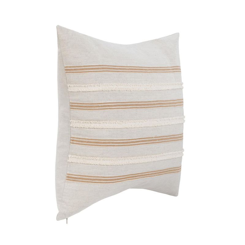 Novel Estate - 22" x 22" NV Lyndhurst Pillow - Natural - JaxCo Furniture