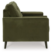 Reveon Lakes - Olive - Loveseat - JaxCo Furniture