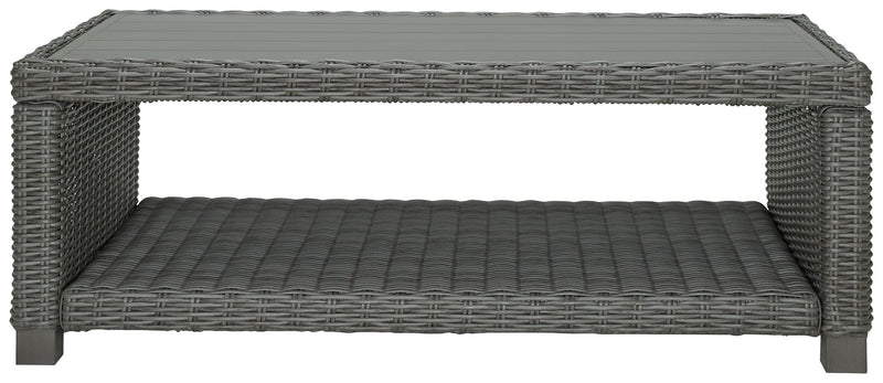 Elite Park - Gray - Rectangular Cocktail Table - JaxCo Furniture