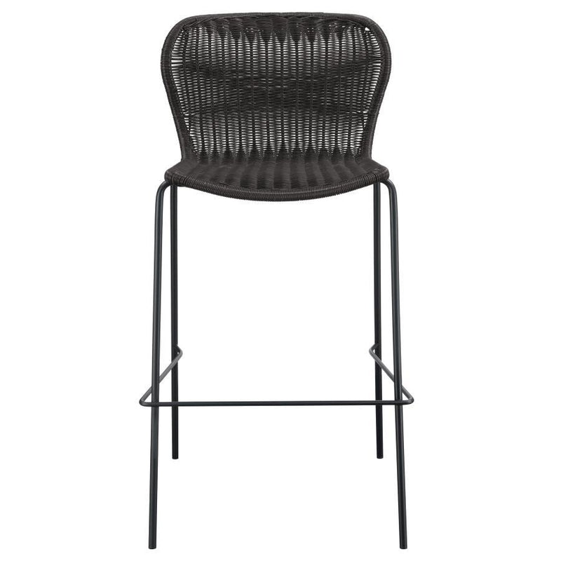 Mckinley - Faux Rattan Metal Chair (Set of 2) - JaxCo Furniture