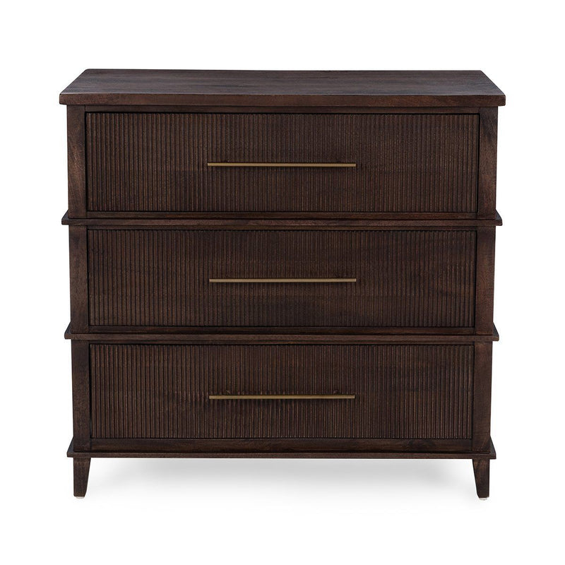 Westlake - 3 Drawers Chest - Kona Brown - JaxCo Furniture