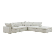 Clay - Dream Modular Sectional - Pearl Silver - JaxCo Furniture