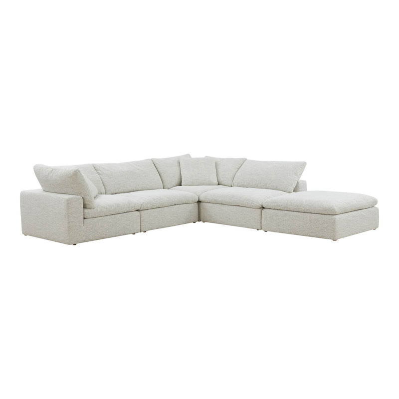 Clay - Dream Modular Sectional - Pearl Silver - JaxCo Furniture