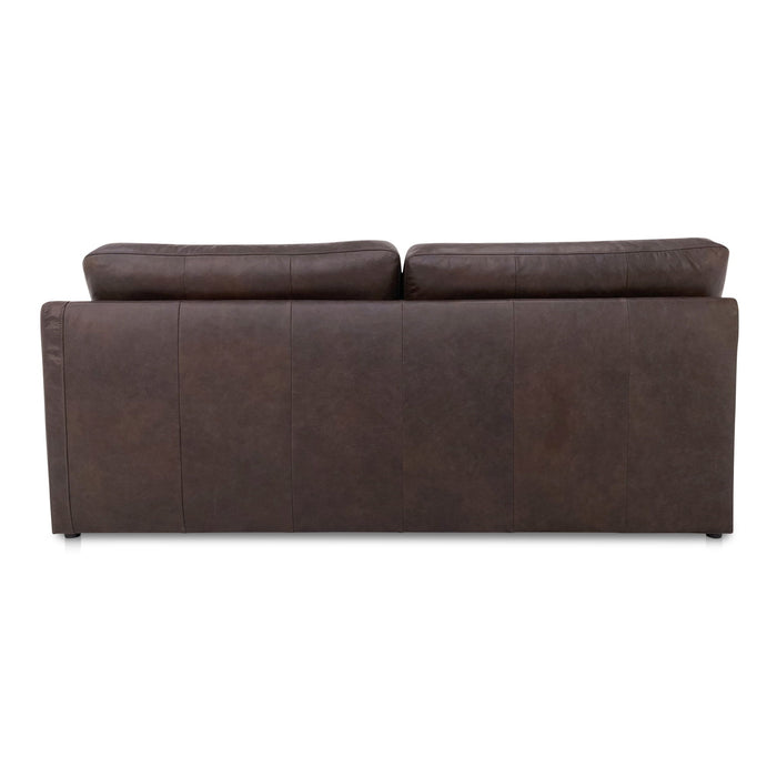 Thurlow - Right Arm Facing Sofa Leather - Espresso Brown