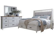 Americana Modern Bedroom - Shelter Set - JaxCo Furniture