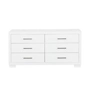 Jessica - 6-drawer Dresser - JaxCo Furniture