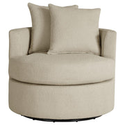 Debbie - Upholstered Swivel Accent Chair - JaxCo Furniture