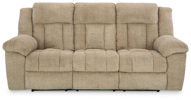 Tip-off - Power Reclining Sofa With Adj Headrest - JaxCo Furniture