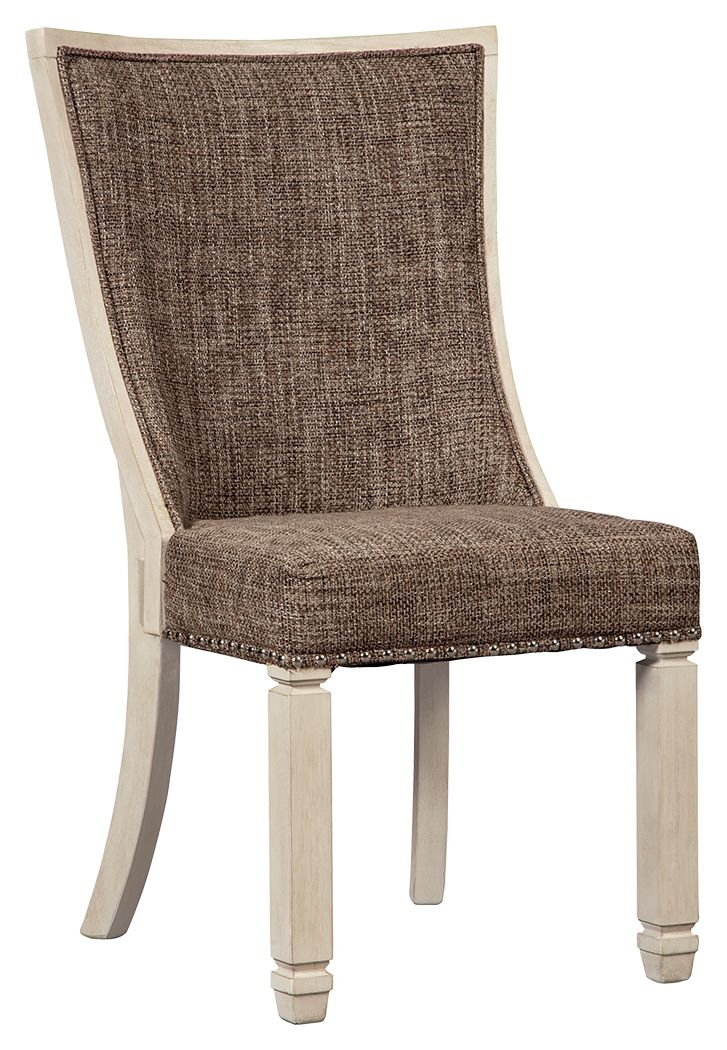 Bolanburg - Brown / Beige - Dining UPH Side Chair (Set of 2) - Lattice Back - JaxCo Furniture