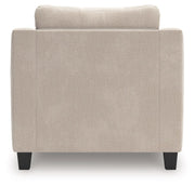 Willarae - Taupe - Chair And A Half - JaxCo Furniture