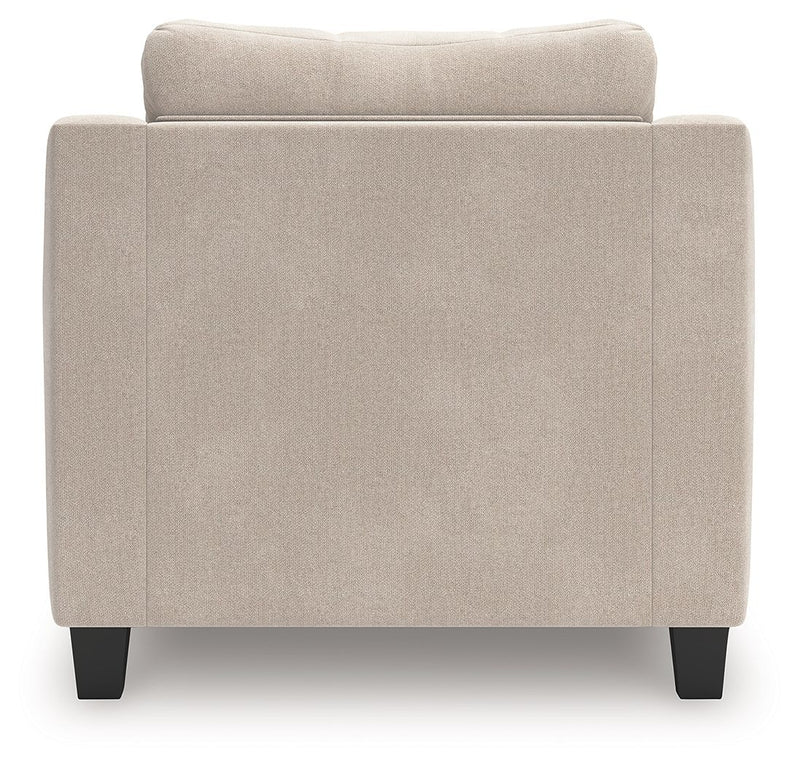 Willarae - Taupe - Chair And A Half - JaxCo Furniture